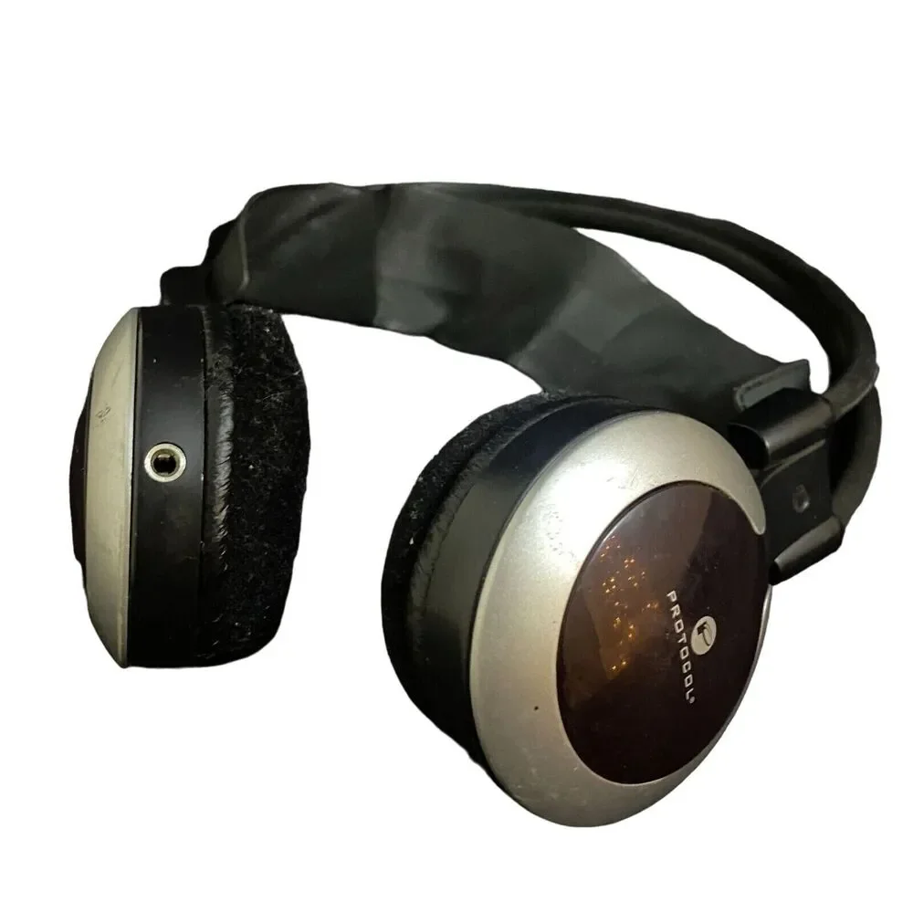 #6893 Radio Headphones Portable with Volume Adjustment